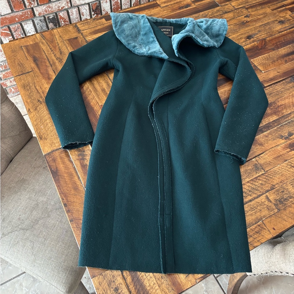 Lanvin Gray Trench Coat